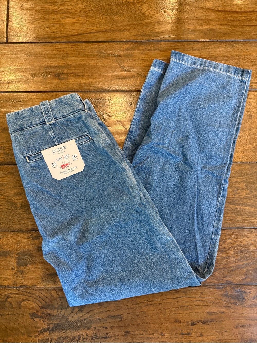 J. Crew Men’s Medium Blue Relaxed Jeans